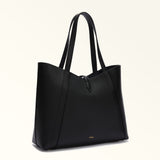 Black Furla Goccia L Hobo Aw25, natural leather – view 4