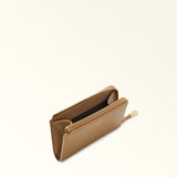 Camel Furla Goccia M Card Case Aw 24, credit card holder natural leather – view 3