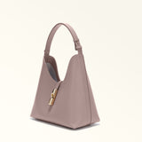 Taupe Furla Goccia M Hobo, natural leather – view 3