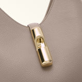 Taupe Furla Goccia S Hobo, tote natural leather – view 2