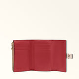 Beige Furla Grazia Compact Wallet M, natural leather – view 4