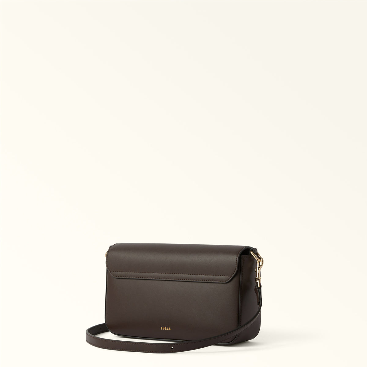 Brown Furla Iride Crossbody S, natural leather – view 2