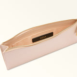 Beige Furla Iride M Envelope, clutch natural leather – view 3