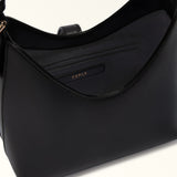 Black Furla Iride Mini Hobo W/strap, natural leather – view 4
