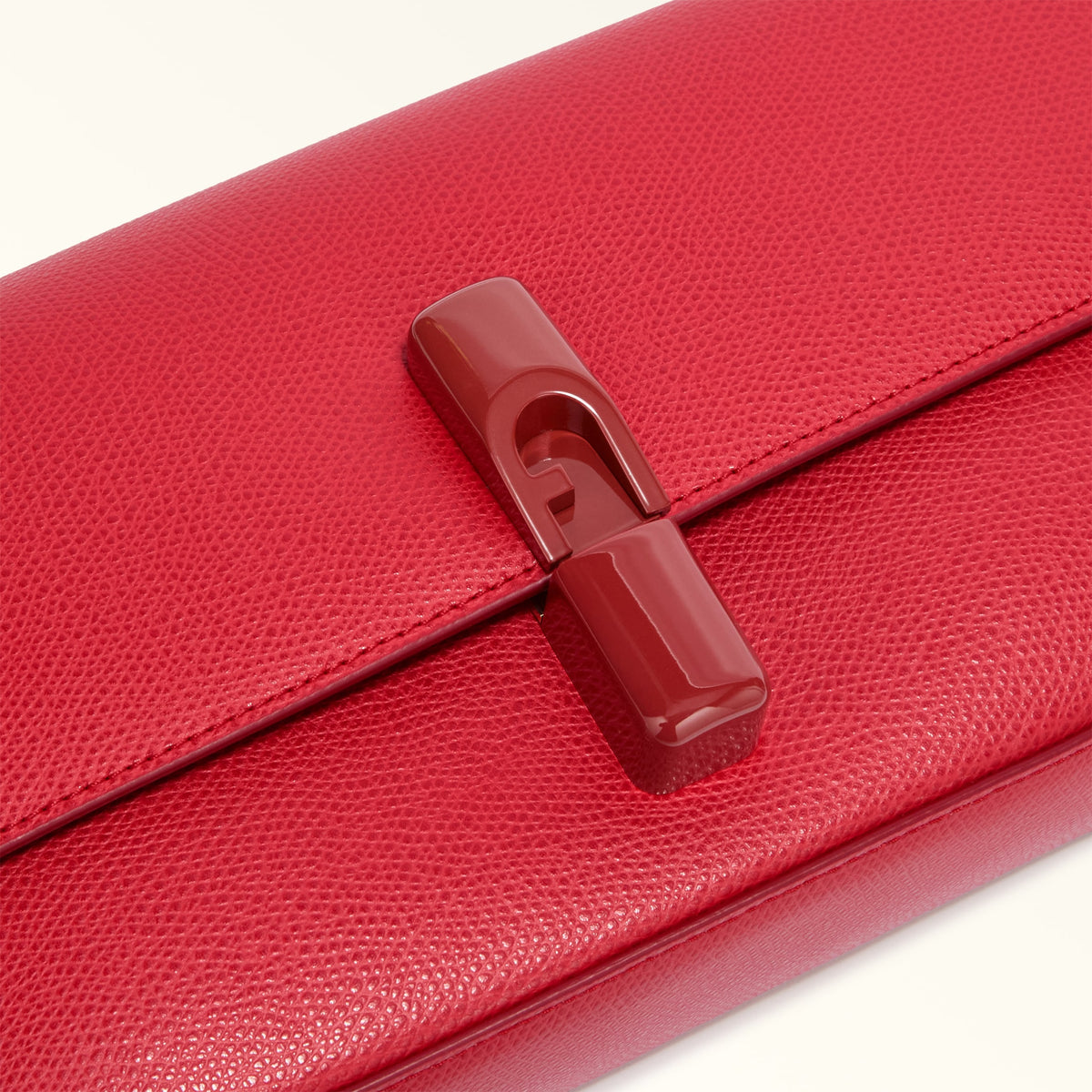 Red Furla Iride S Crossbody, natural leather – view 2