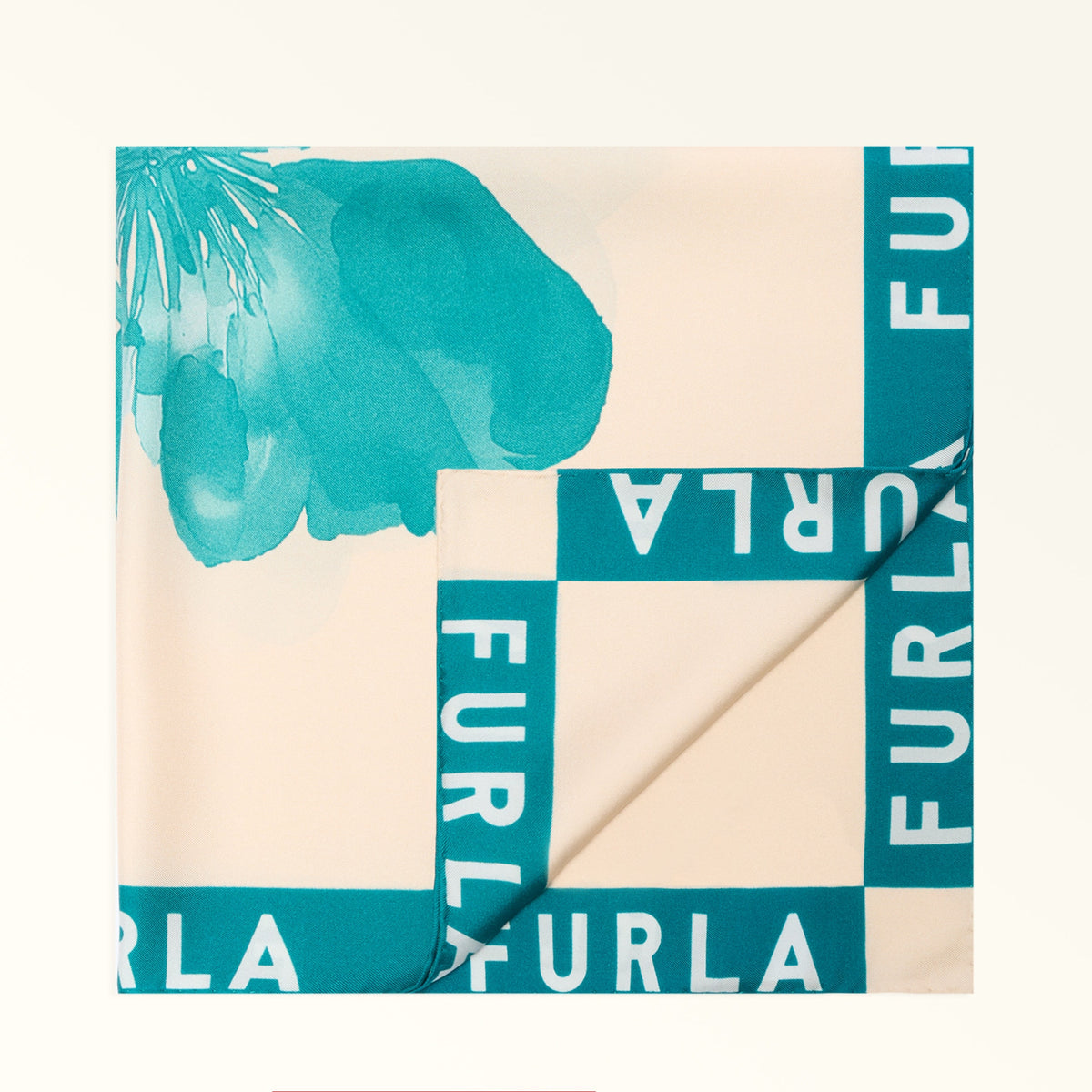 Off White Furla Lea 60x60, scarf silk