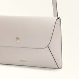 Beige Furla Lea XL Pouch, crossbody natural leather – view 2