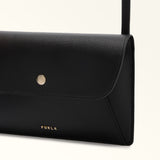 Black Furla Lea XL Pouch, crossbody natural leather – view 2