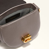 Grey Furla Lotus Mini Crossbody Aw25, natural leather – view 3
