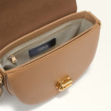 Beige Furla Lotus S Crossbody, natural leather – view 4