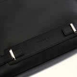 Black Furla Man Giove Pouch, natural leather – view 2