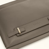 Grey Furla Man Giove Pouch, natural leather – view 4