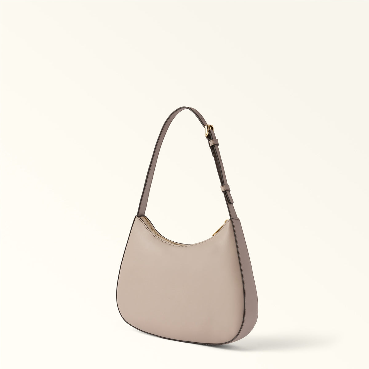 Beige Furla Margot S Shoulder Bag, natural leather – view 2