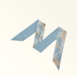 Light Blue Furla Metropolis Bandeau, scarf silk