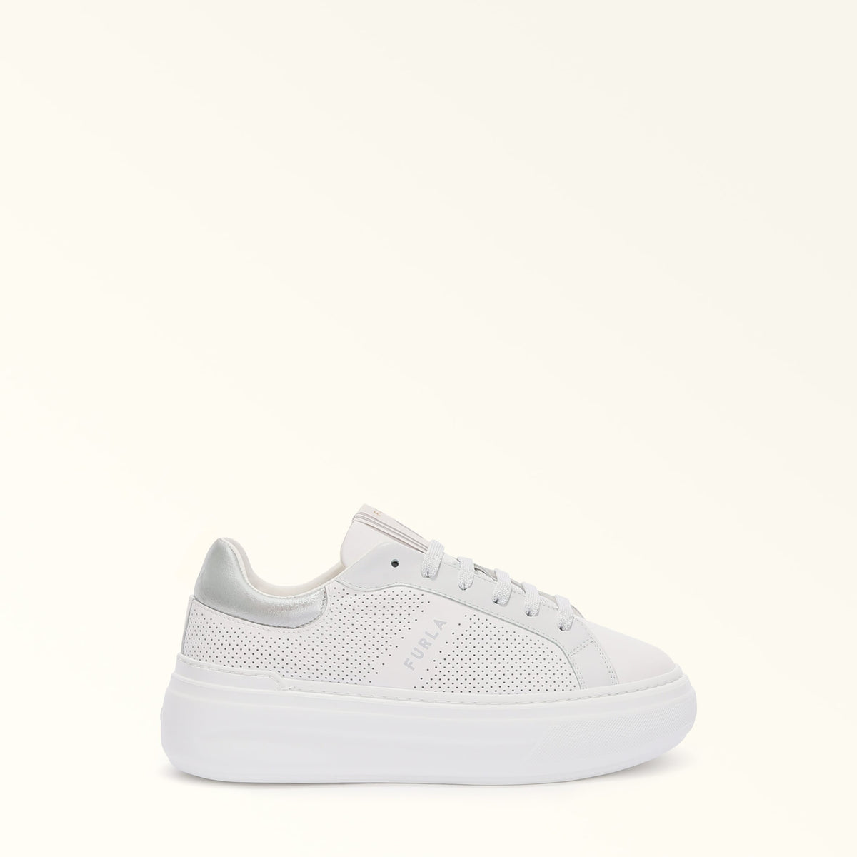 Off White Furla Nuage Sneaker T.50, shoes natural leather – view 2