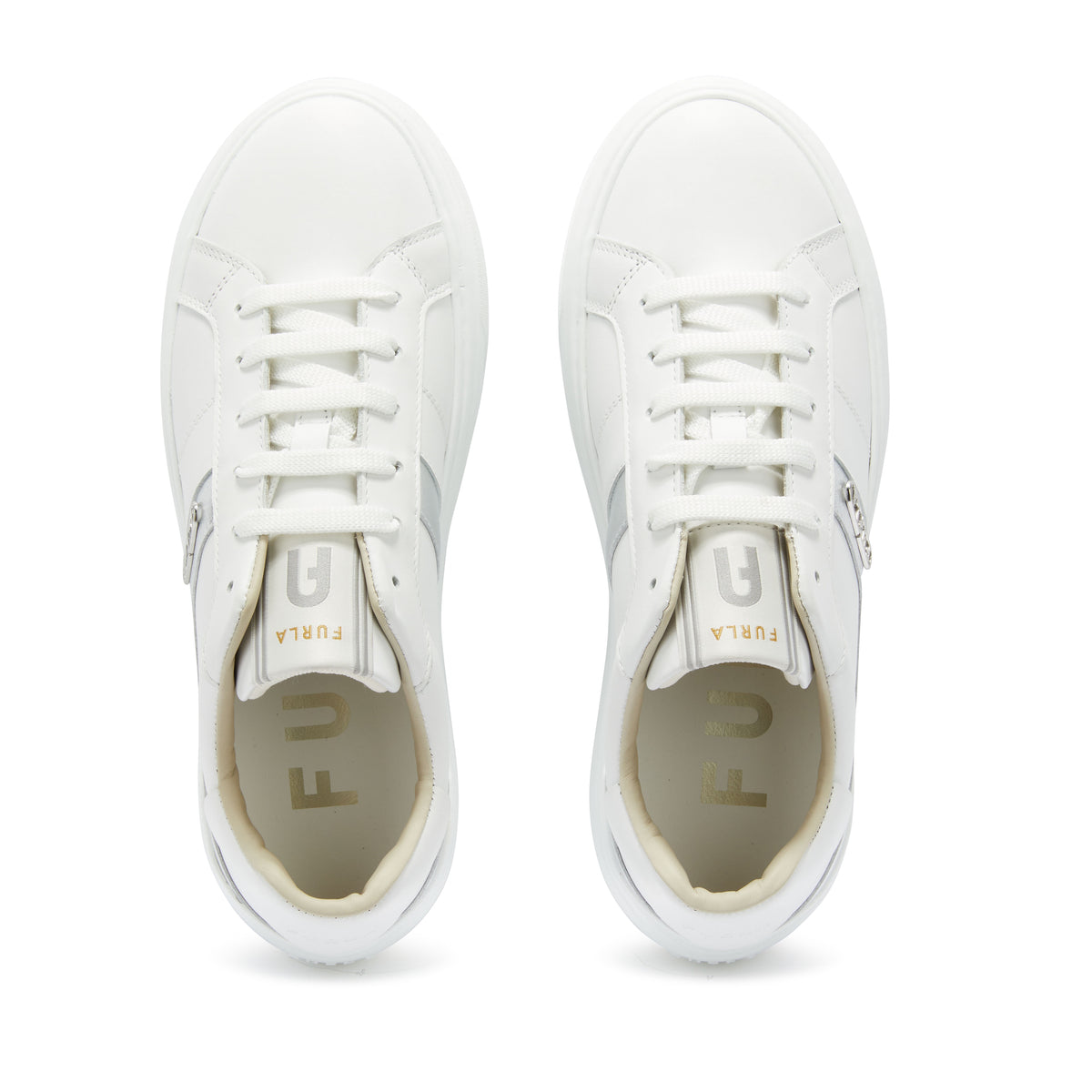 Off White Furla Nuage Sneaker T.50, shoes natural leather – view 4