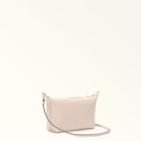 Beige Furla Nuvola Mini Crossbody Hobo, natural leather – view 4