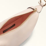 Beige Furla Nuvola Mini Handbag, natural leather – view 4