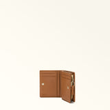 Brown Furla Nuvola S Compact Wallet L, natural leather – view 4