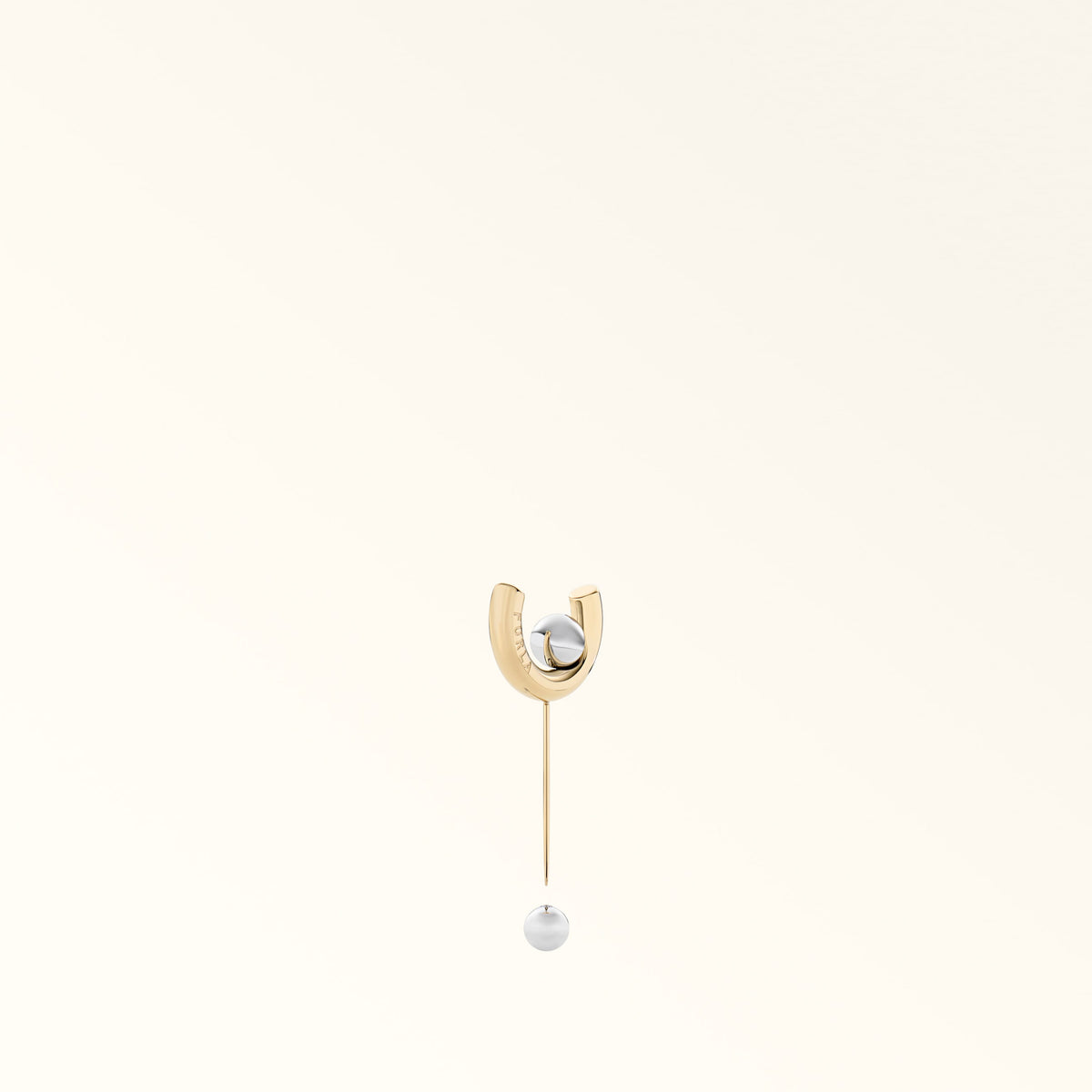 Gold Furla Piercing Brooch – view 4