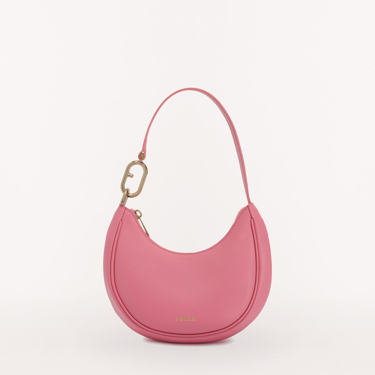 Pink Furla Primavera S Shoulder Bag, natural leather – view 2