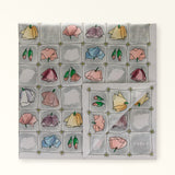 Grey Furla Primula Carre' 60x60, scarf silk – view 3