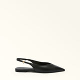 Black Furla Sfera Ballerinas, flats natural leather – view 3