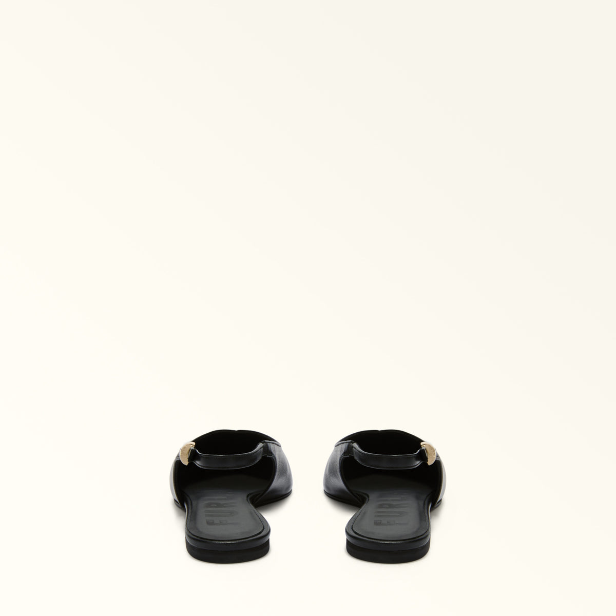 Black Furla Sfera Ballerinas, flats natural leather – view 4