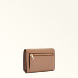 Taupe Furla Sfera M Compact Wallet, natural leather – view 3