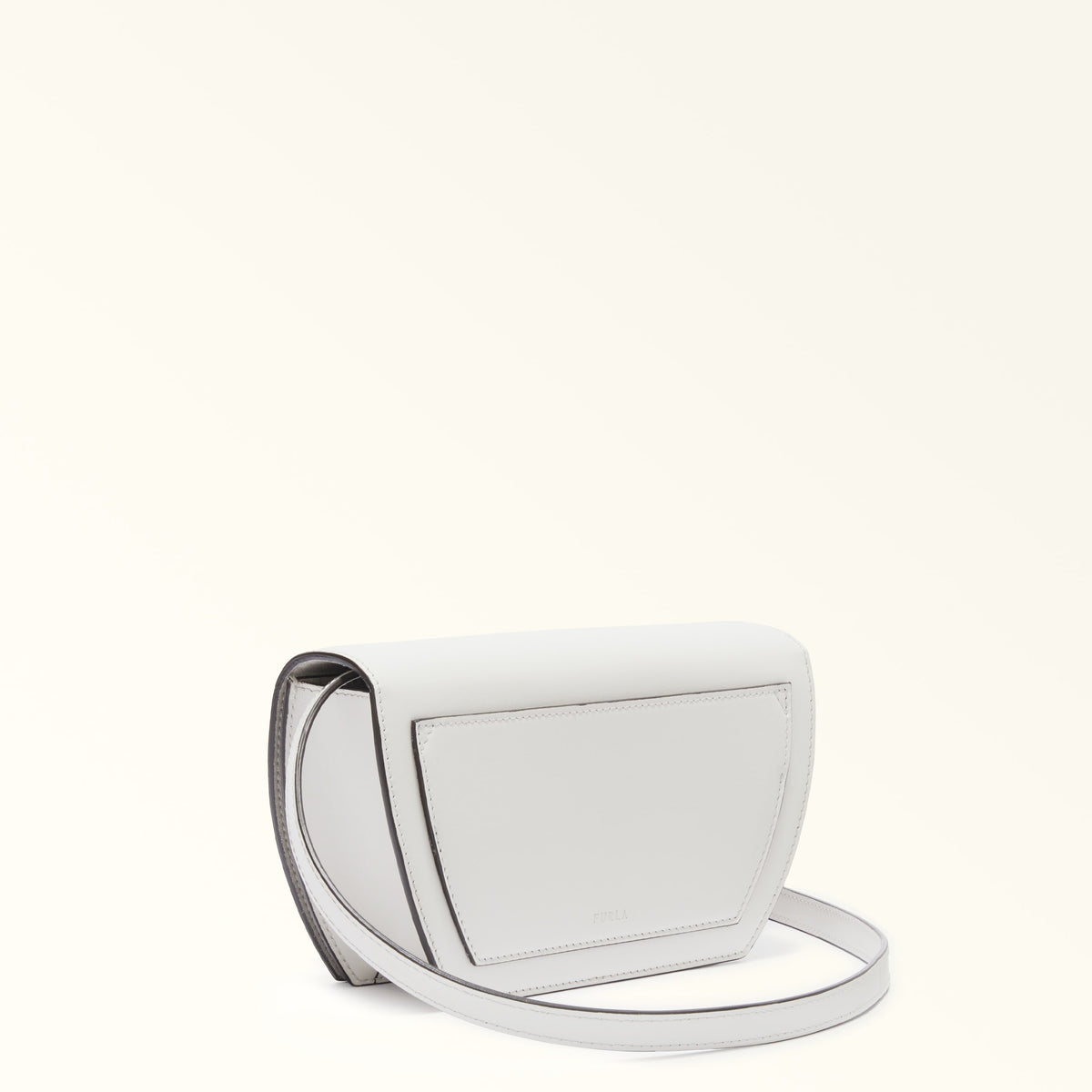 Off White Furla Sfera Mini Crossbody, natural leather – view 4
