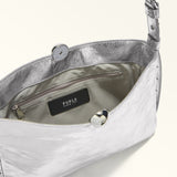 Silver Furla Sfera Soft M Shoulder Bag, natural leather – view 5