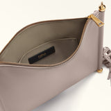 Taupe Furla Sfera Soft Mini Shoulder Bag, natural leather – view 4