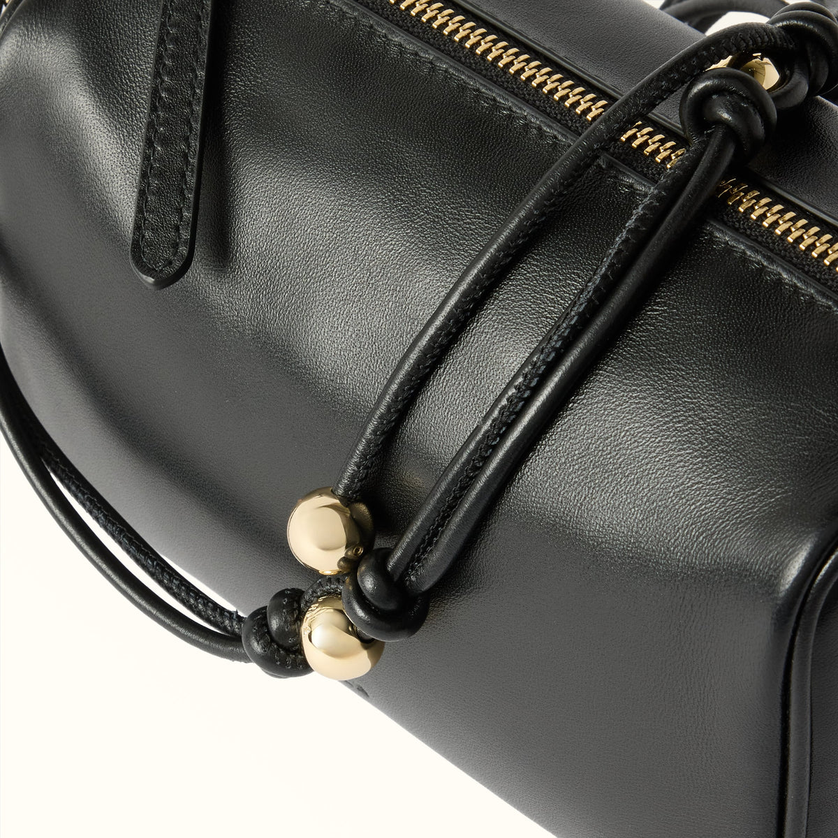 Black Furla Talia Crossbody, natural leather – view 2