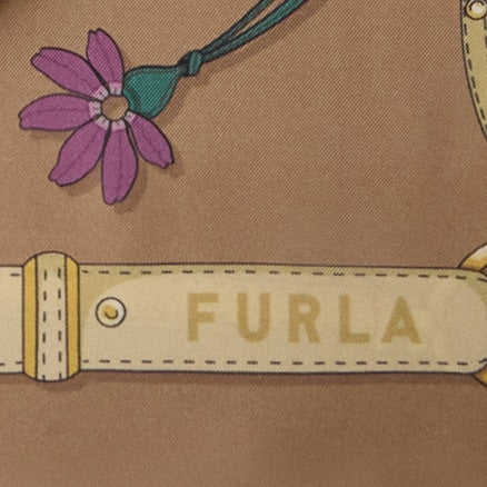 Camel Furla Tortona Carre' 90x90, scarf silk – view 3