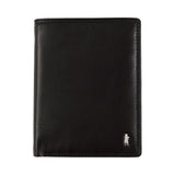 Black Gianni Conti Wallet 507117, natural leather