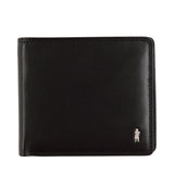 Black Gianni Conti Wallet 507318, natural leather