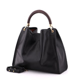 Black Gironacci 103461 Vitello soft, shoulder bag natural leather – view 3