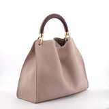 Beige Gironacci 3461, shoulder bag natural leather