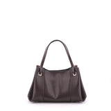 Brown Gironacci Handbag 3350, natural leather – view 5