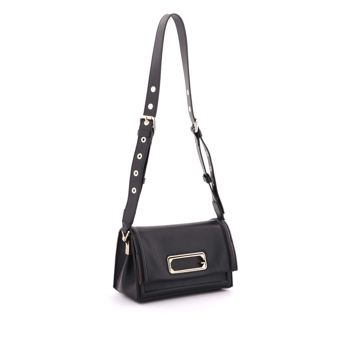 Black Gironacci Shoulder Bag 3250, natural leather – view 2