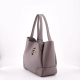 Grey Gironacci Shoulder bag M 2351, natural leather – view 2