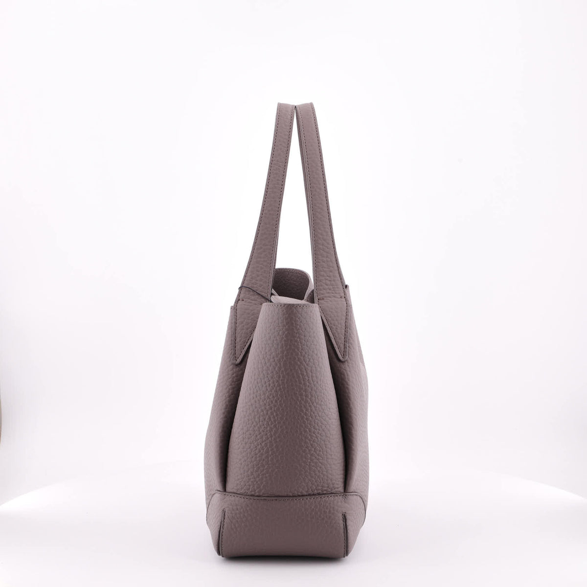 Grey Gironacci Shoulder bag M 2351, natural leather – view 3