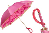 Pink Pasotti Fuchsia Dahlia Umbrella, Double Cloth