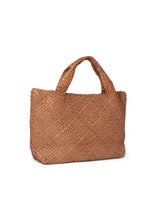 Camel Plinio Visona Esmeralda L, shopper natural leather – view 2
