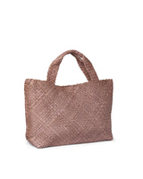 Taupe Plinio Visona Esmeralda L, shopper natural leather – view 2