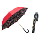 red-umbrella-with-bridles-print-double-cloth