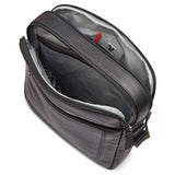 Black Roncato Alaska Man Body Bag, crossbody natural leather – view 2