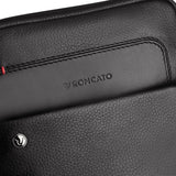 Black Roncato Alaska Man Body Bag, crossbody natural leather – view 3