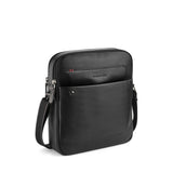 Black Roncato Alaska Man Body Bag, crossbody natural leather – view 8
