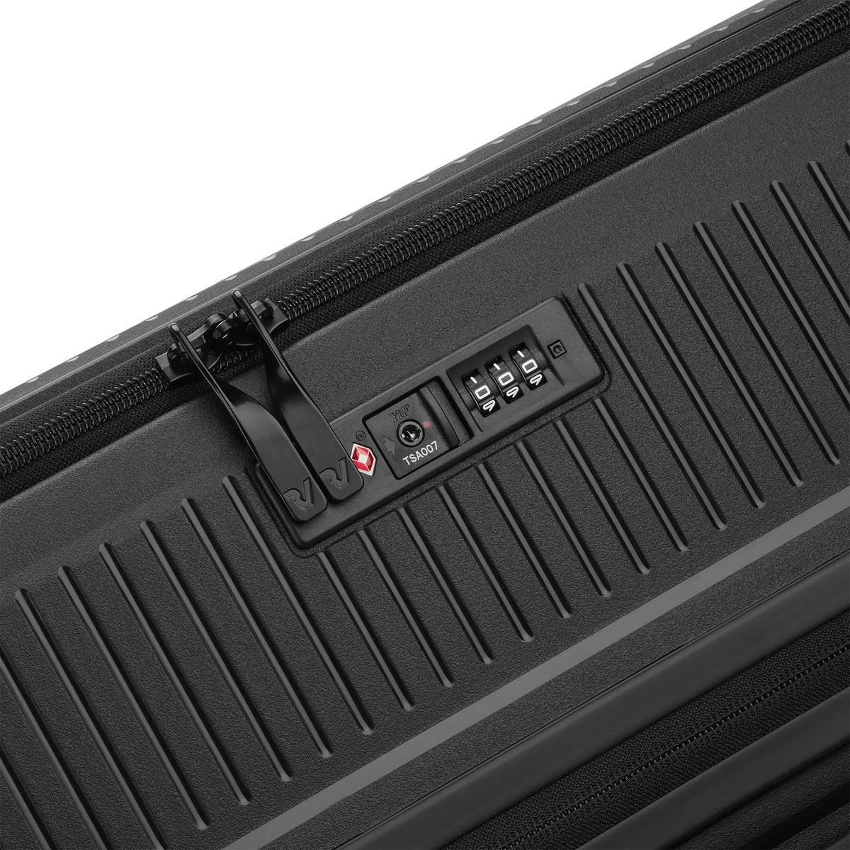 Black Roncato ARCADE DLX Cabin Spinner, hardside luggage polypropylene – view 5